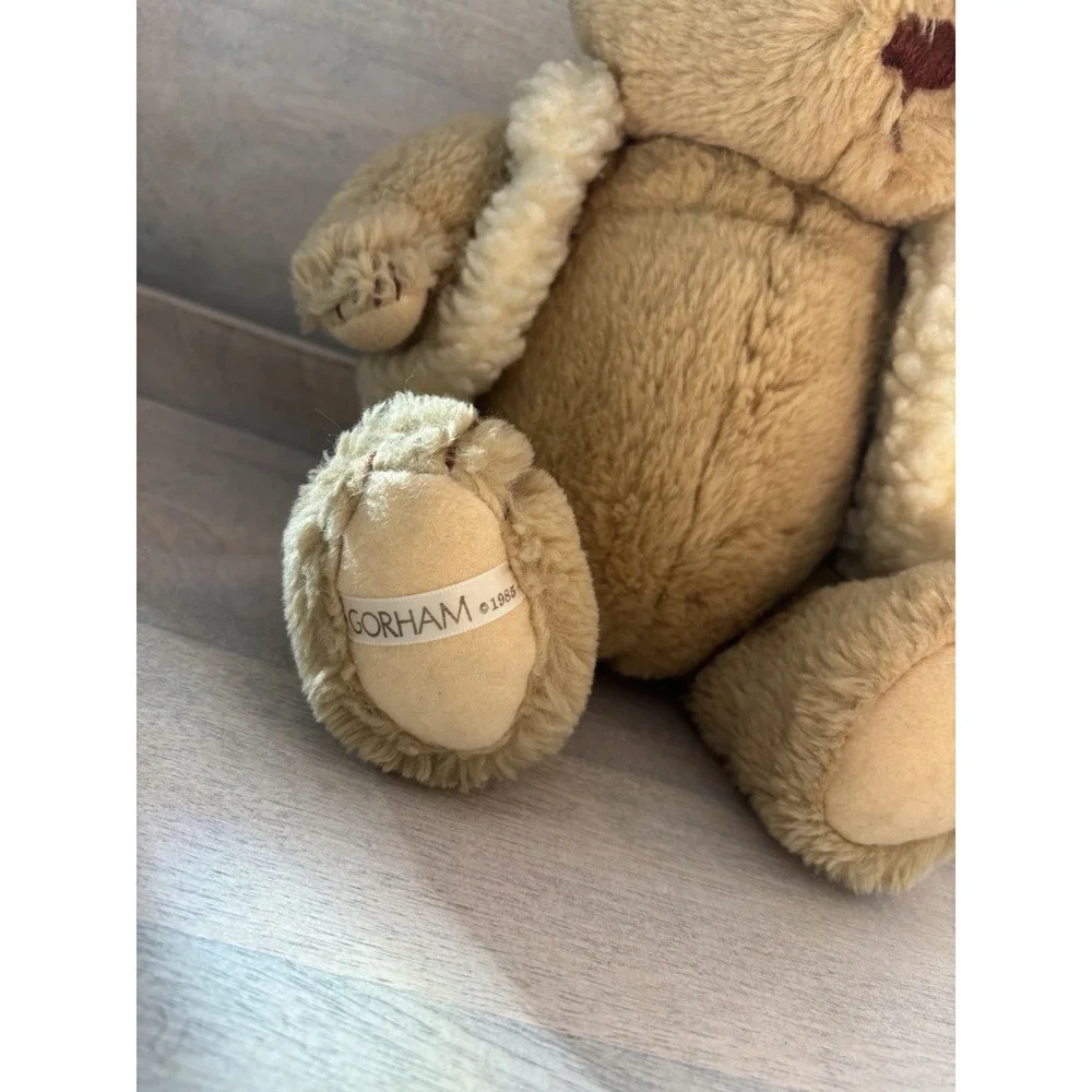 1985 Jointed Gorham Collector VTG Ricky Rodeobear Teddy Bear Plush Tan 13